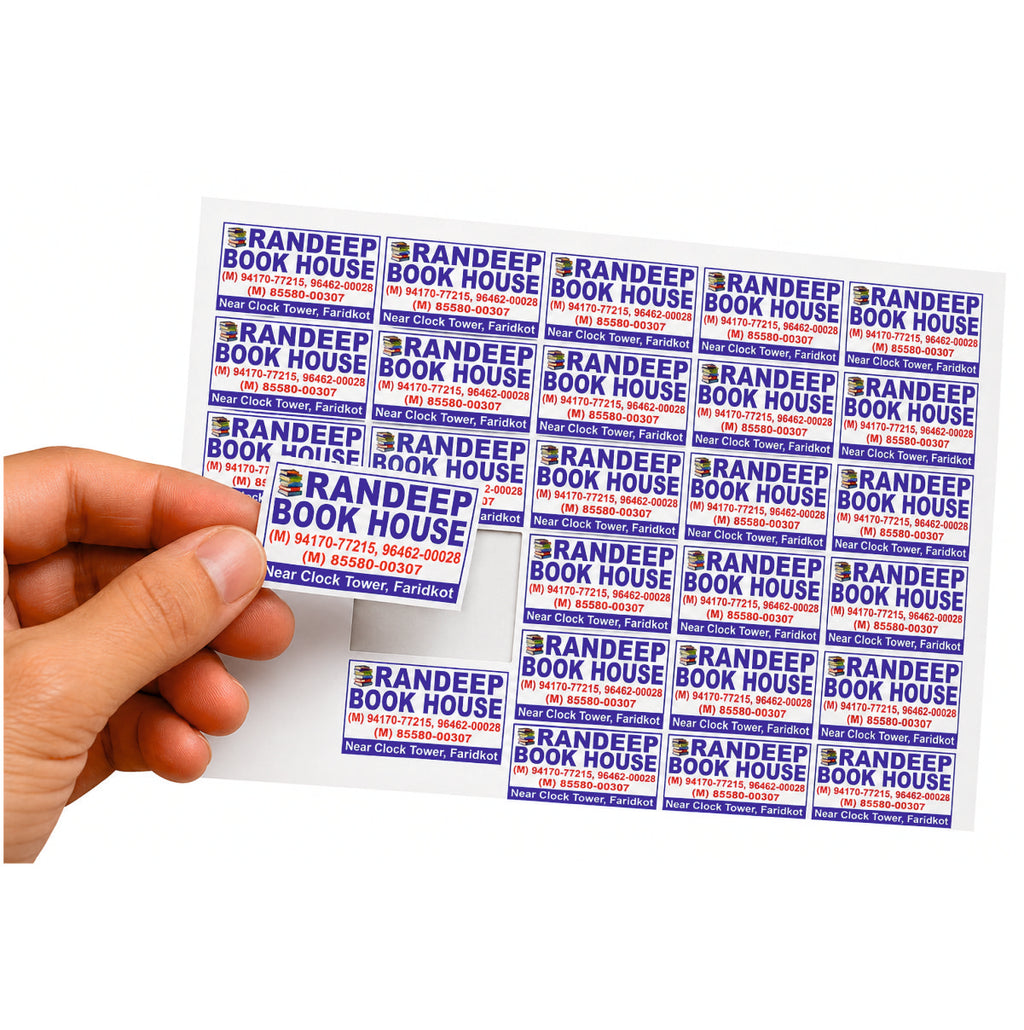 CUSTOM STICKER Bo 10| 100 SHEETS