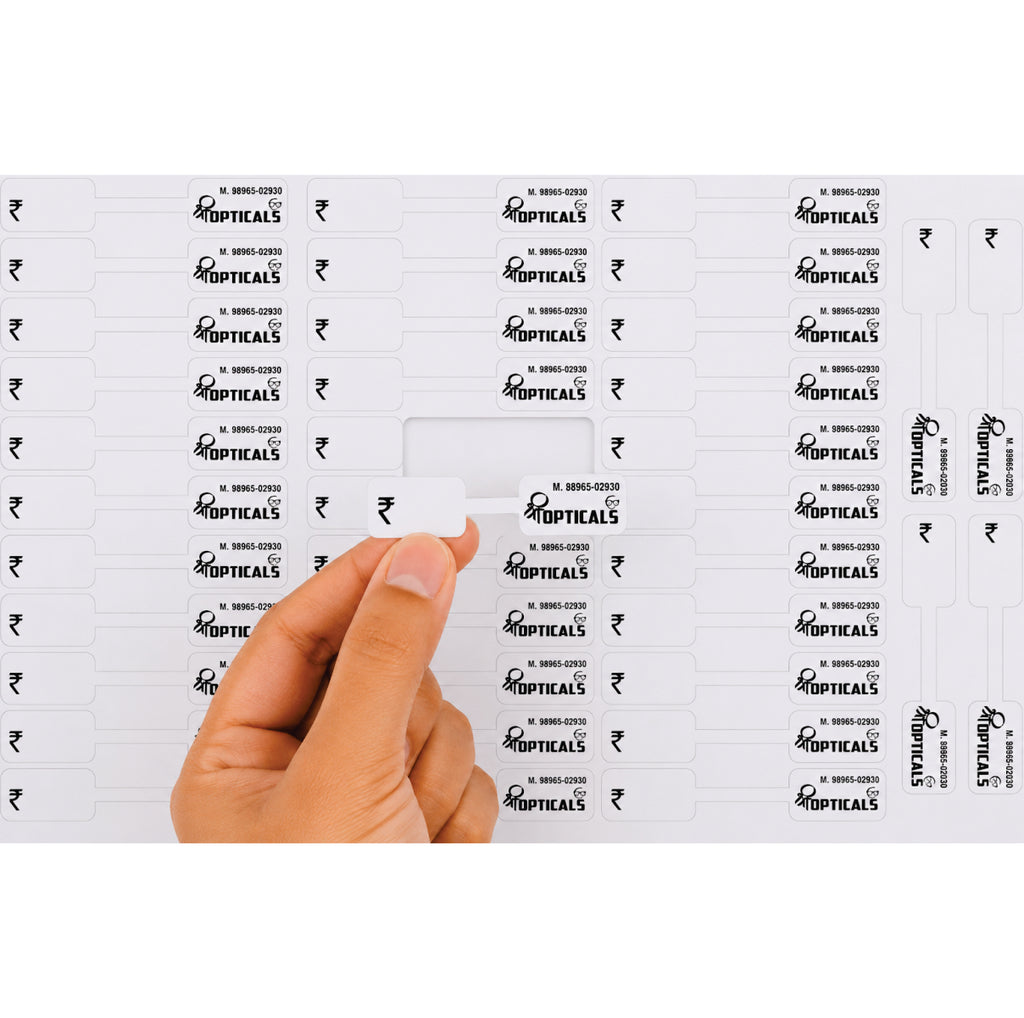 CUSTOM STICKER OP 10 | 100 SHEETS