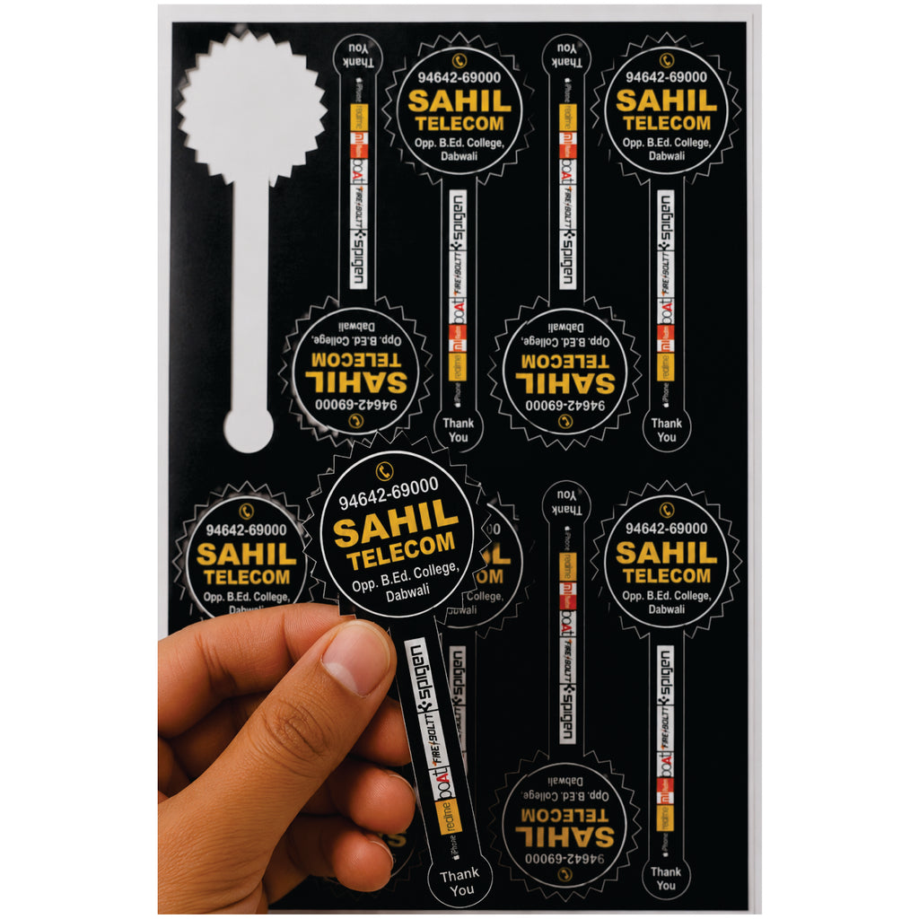 CUSTOM STICKER MO 11| 100 SHEETS