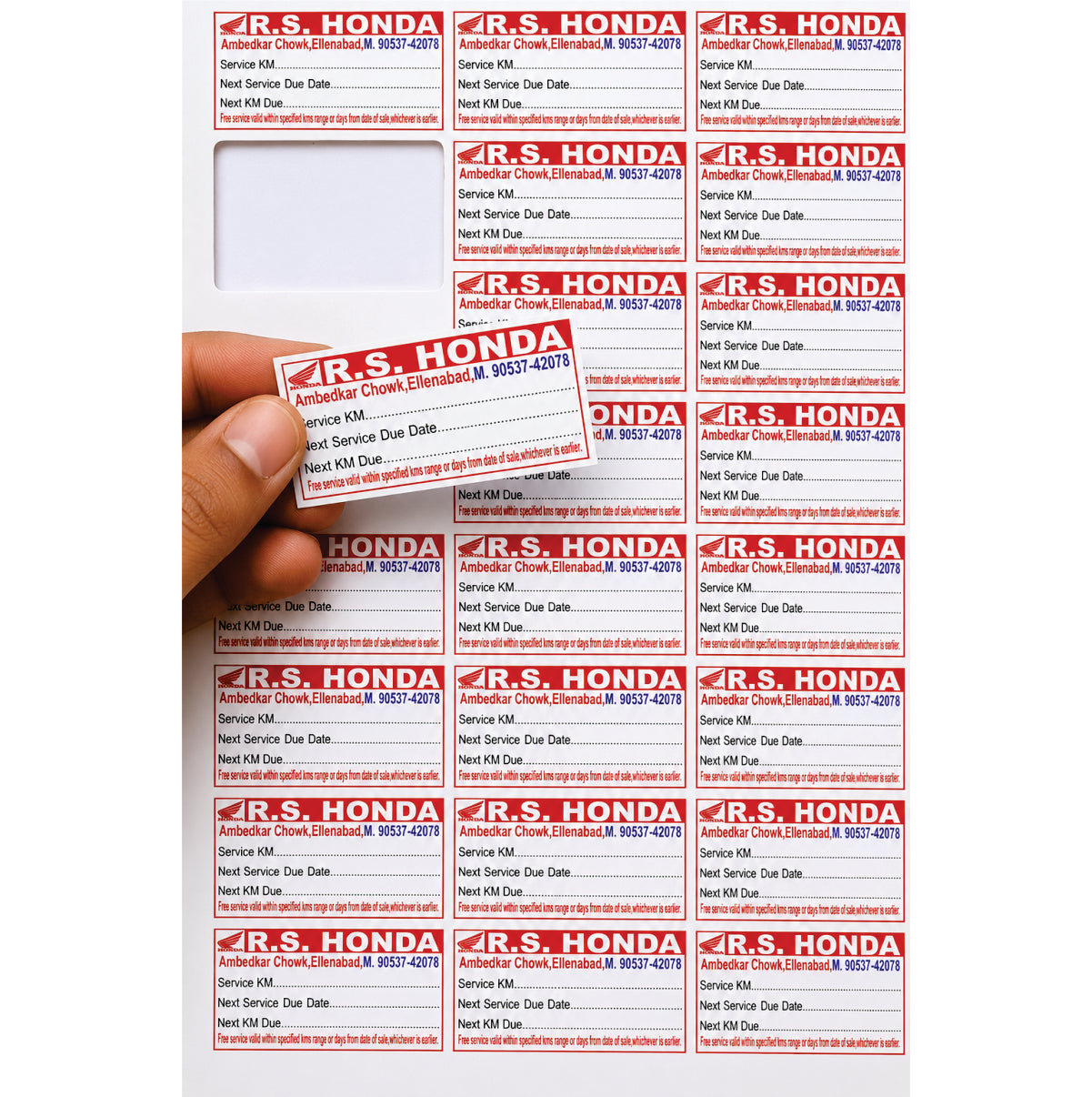 CUSTOM STICKER AU 11| 100 SHEETS