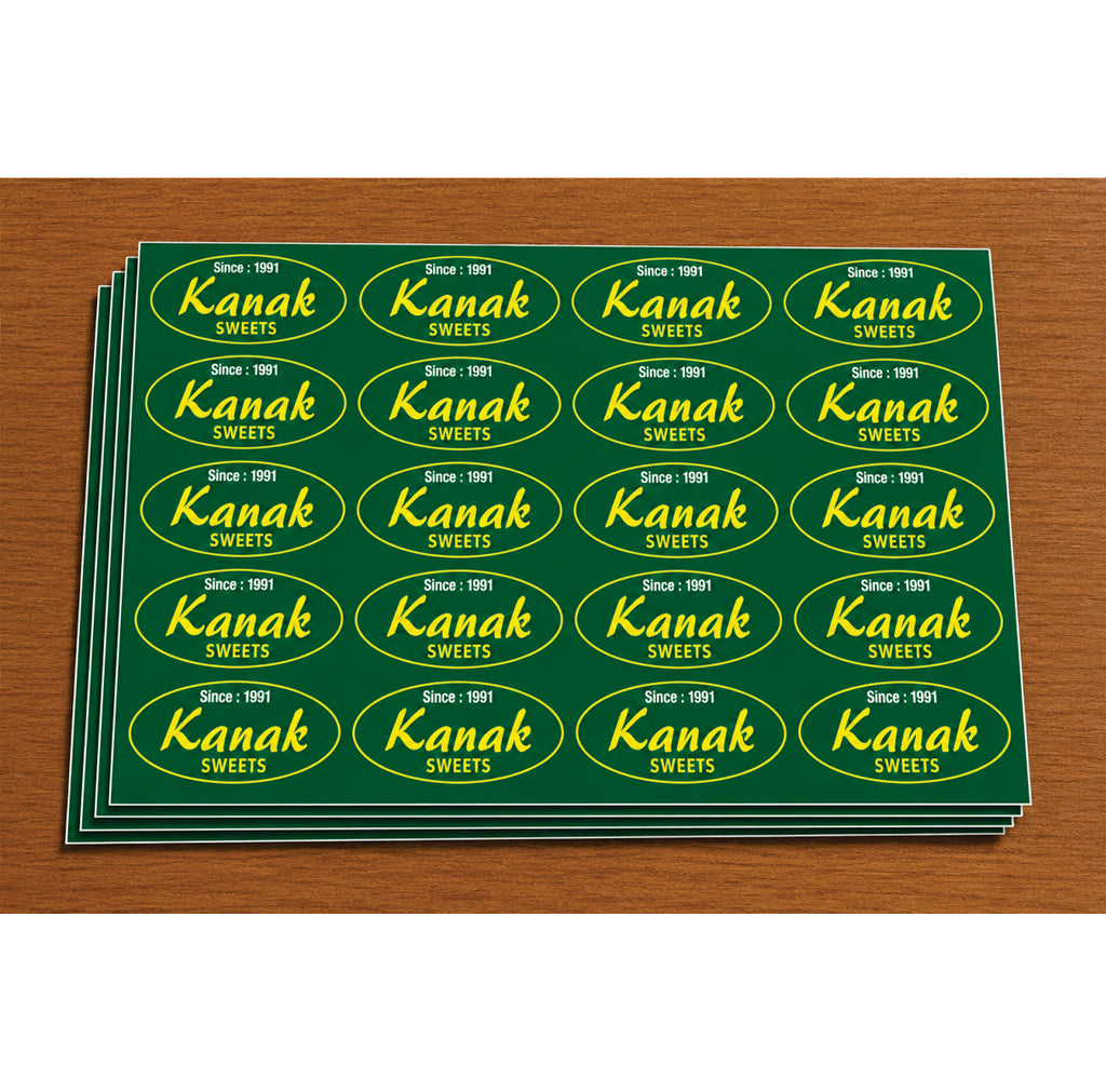 CUSTOM STICKER SW 13 | 100 SHEETS