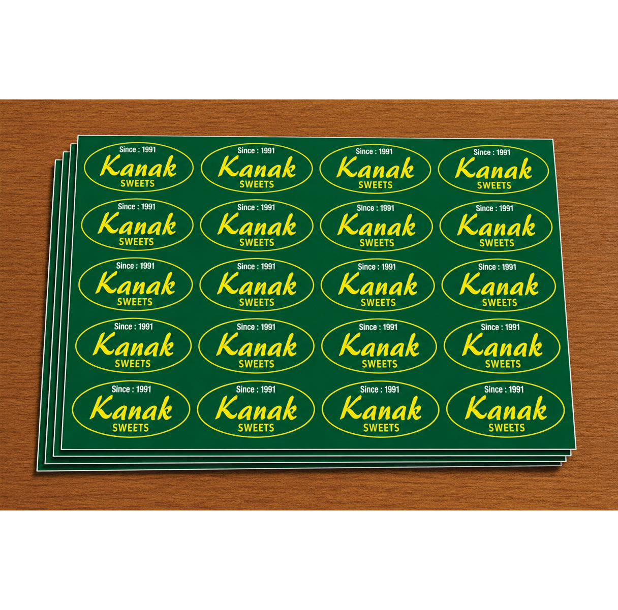 CUSTOM STICKER SW 13 | 100 SHEETS