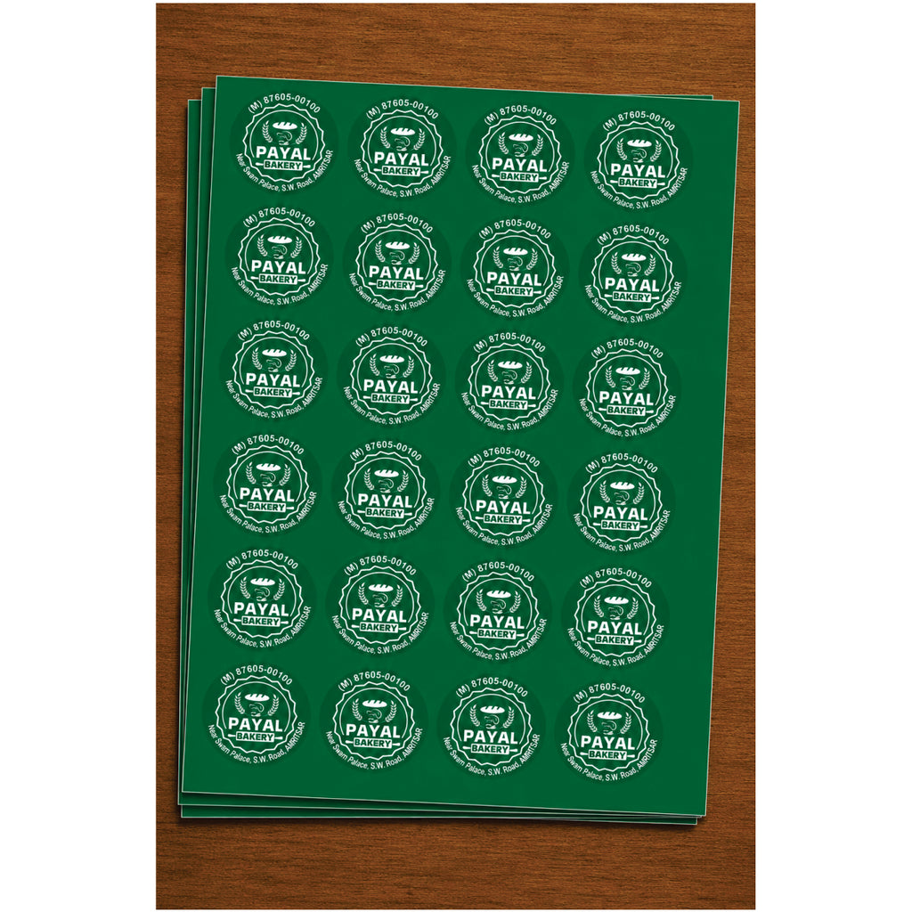 CUSTOM STICKER BK 014 | 100 SHEETS