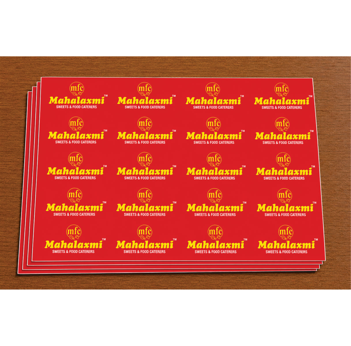 CUSTOM STICKER SW 14 | 100 SHEETS