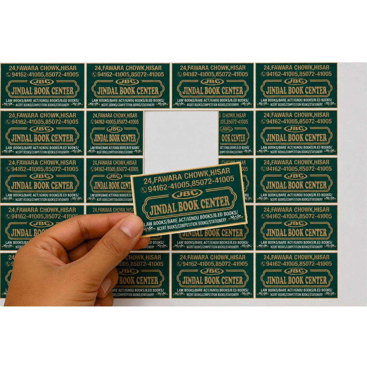 CUSTOM STICKER Bo 15| 100 SHEETS