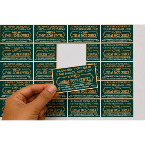 CUSTOM STICKER Bo 15| 100 SHEETS