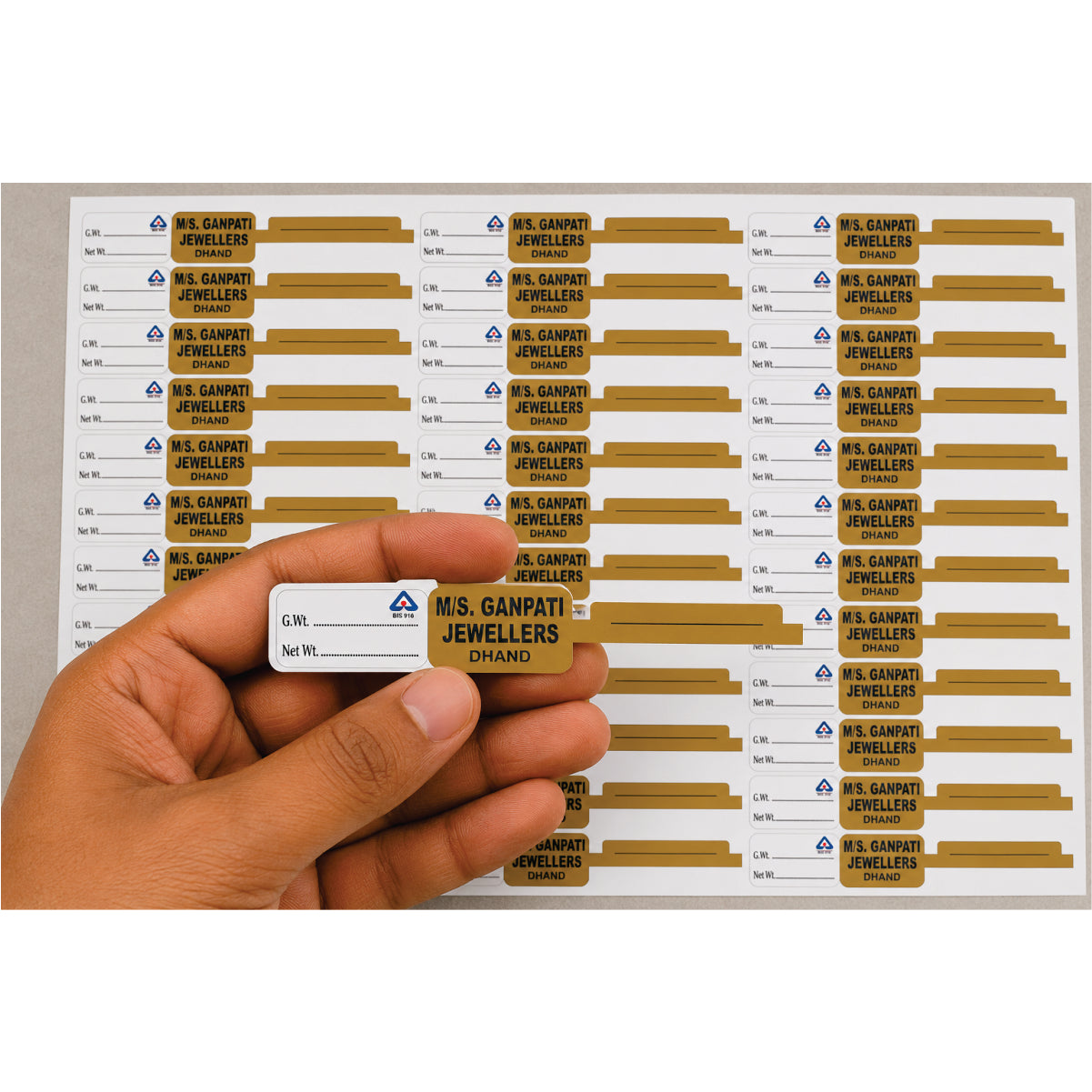 CUSTOM STICKER JE 15 | 100 SHEETS
