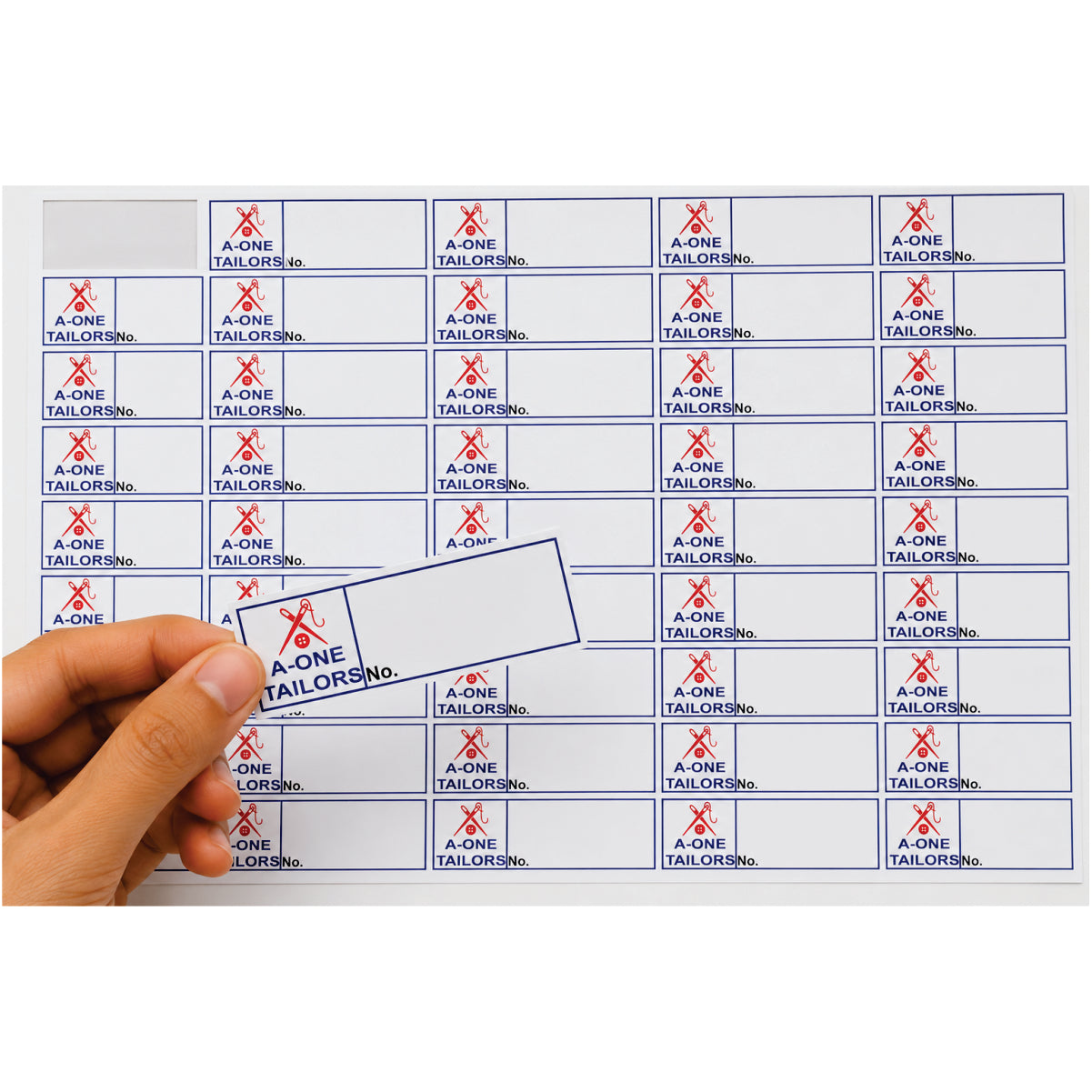 CUSTOM STICKER TA 15| 100 SHEETS