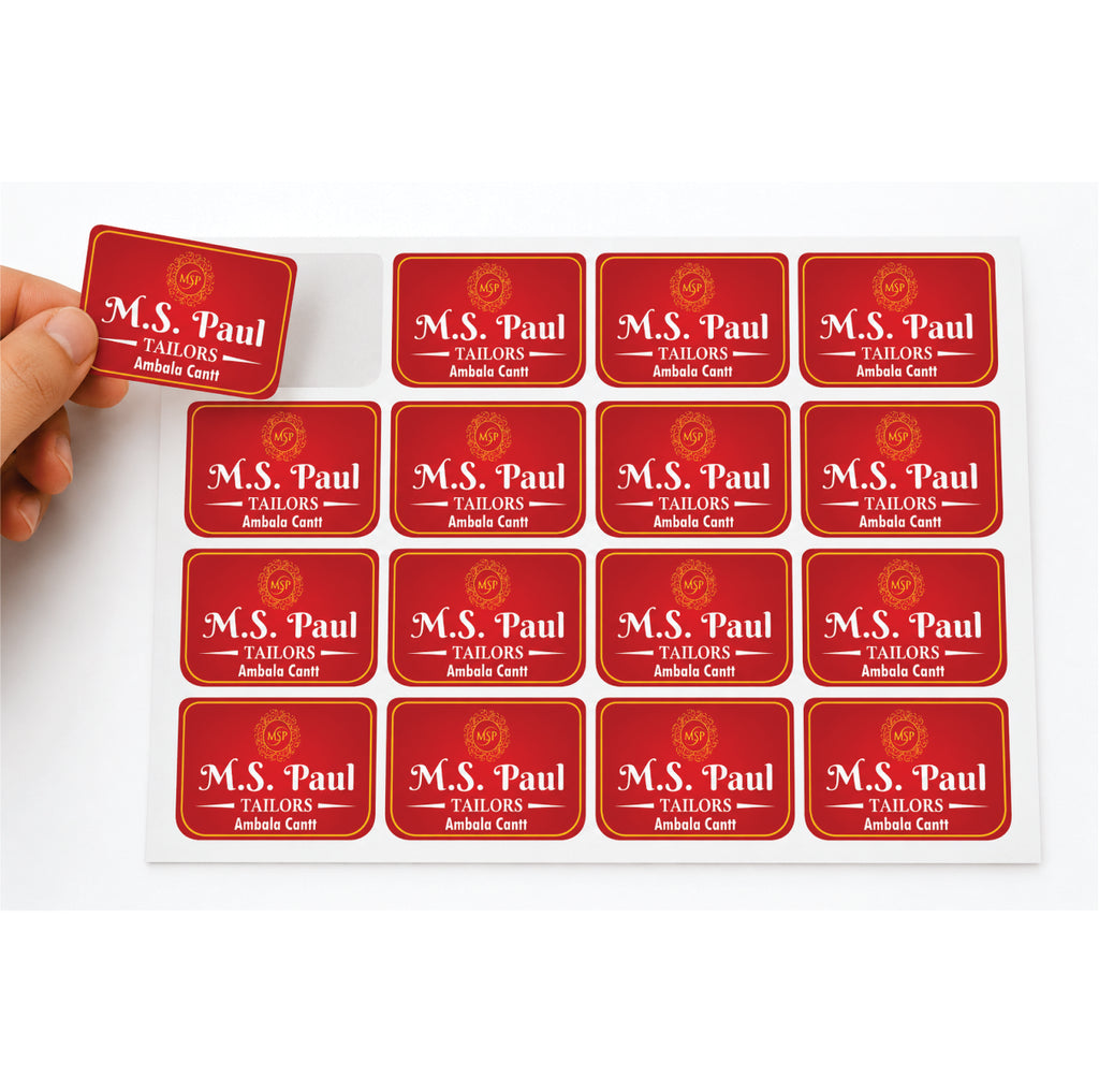 CUSTOM STICKER TA 19| 100 SHEETS