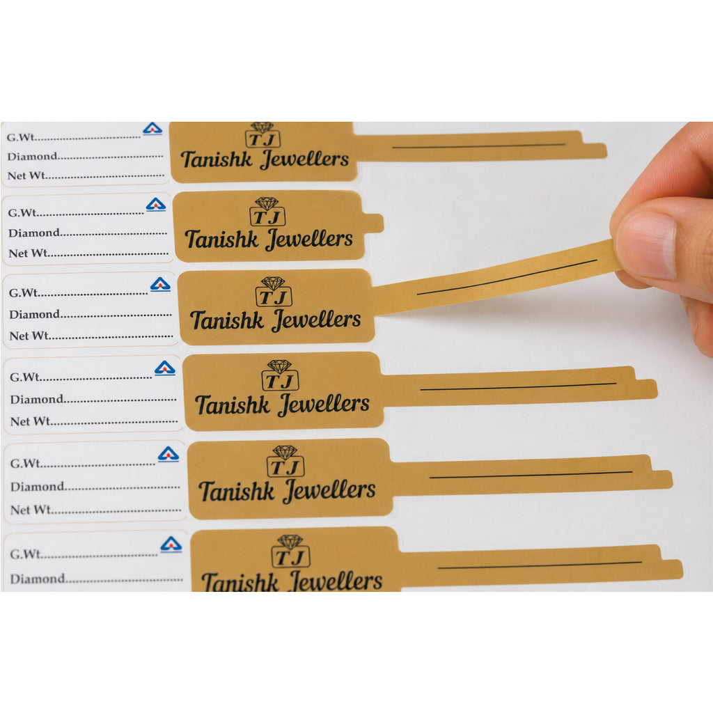 CUSTOM STICKER JE 01 | 100 SHEETS