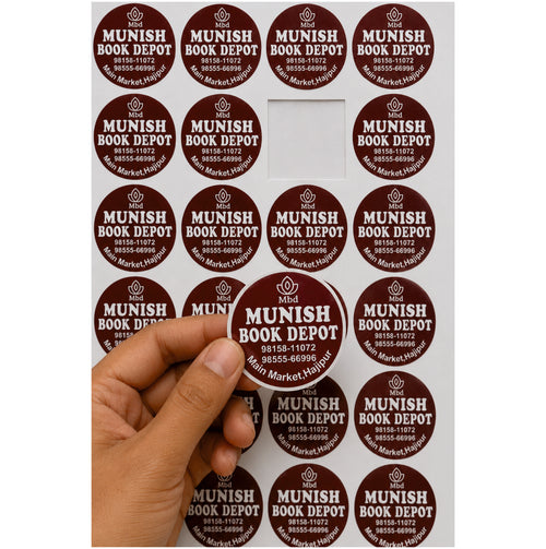 CUSTOM STICKER Bo 20| 100 SHEETS