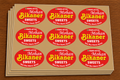 CUSTOM STICKER S 23| 100 SHEETS