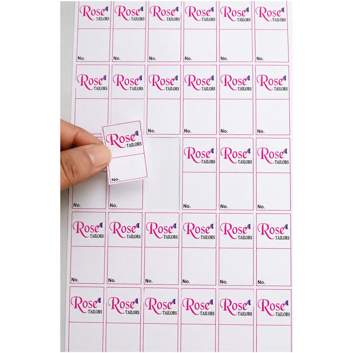 CUSTOM STICKER TA 26| 100 SHEETS