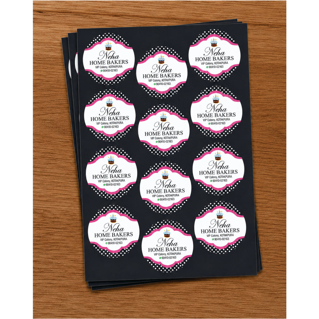 CUSTOM STICKER BK 28 | 100 SHEETS