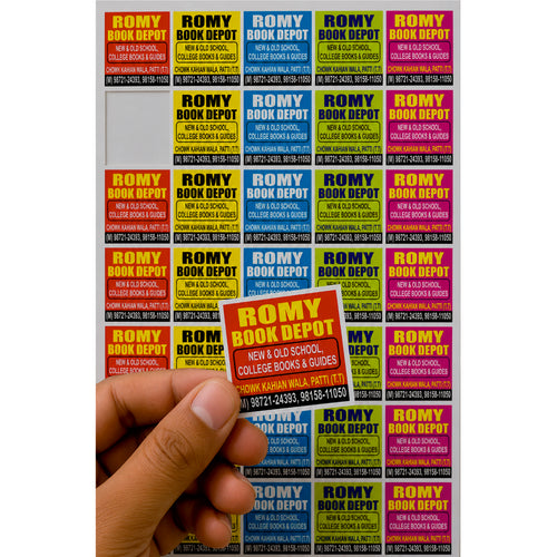CUSTOM STICKER Bo 28| 100 SHEETS