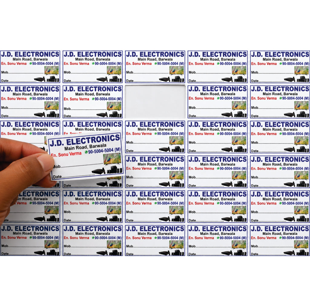 CUSTOM STICKER RE 02| 100 SHEETS