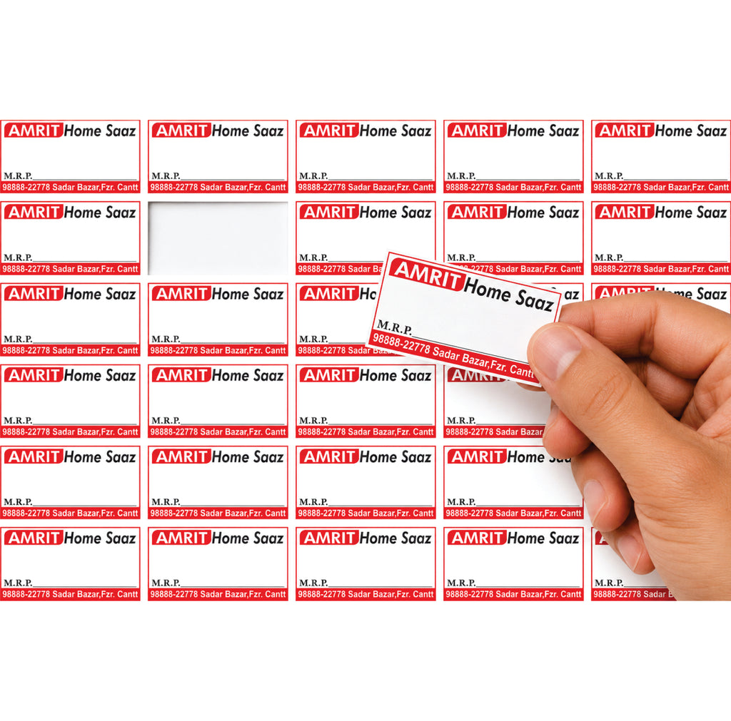 CUSTOM STICKER HA 02| 100 SHEETS
