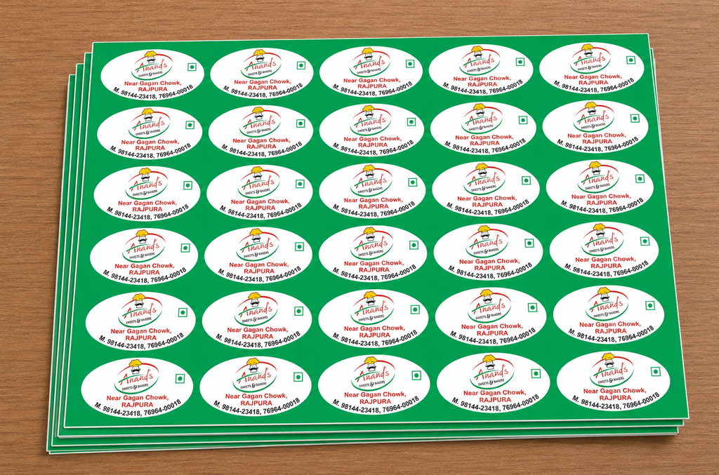 CUSTOM STICKER S 03| 100 SHEETS