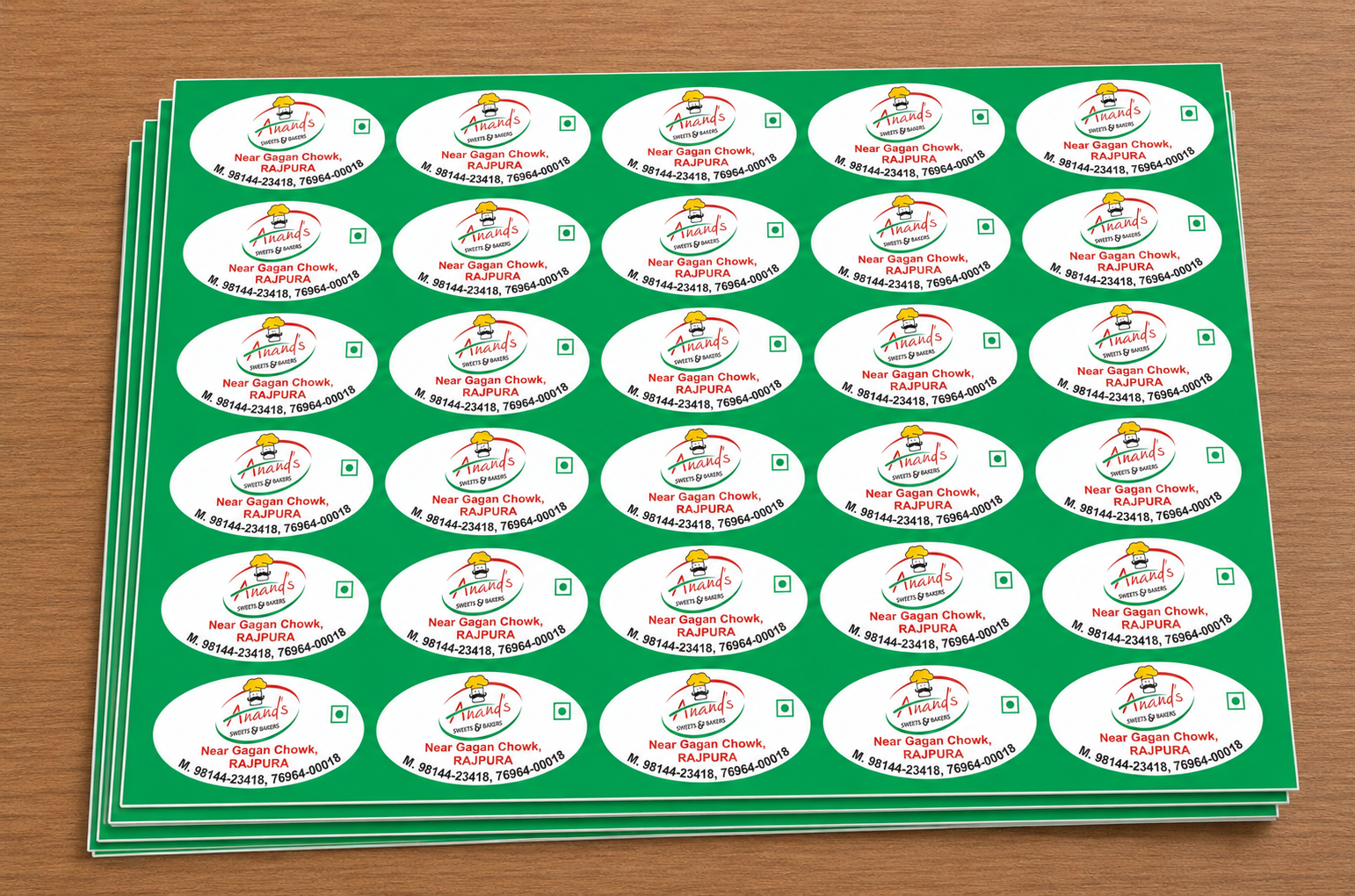 CUSTOM STICKER S 03| 100 SHEETS