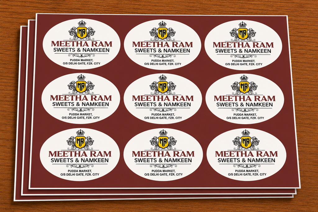 CUSTOM STICKER S 30| 100 SHEETS