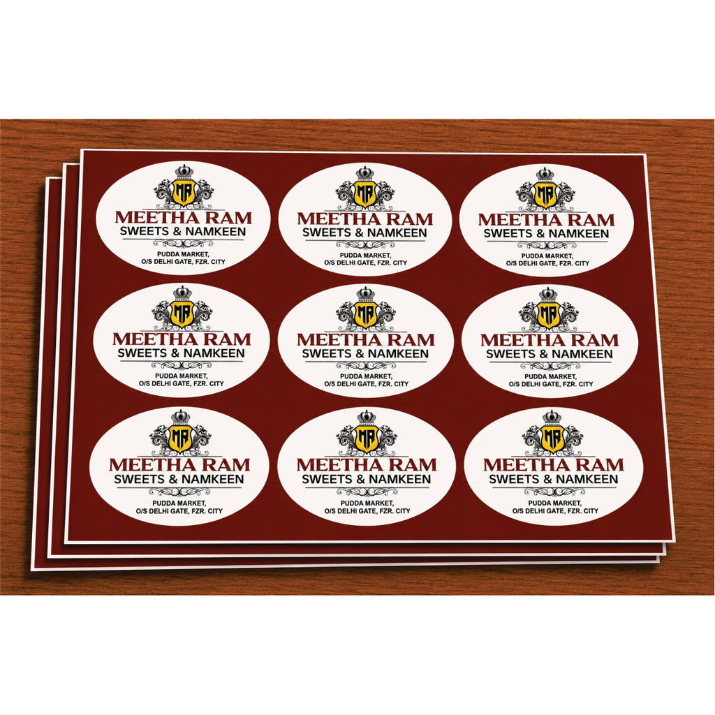 CUSTOM STICKER SW 30 | 100 SHEETS