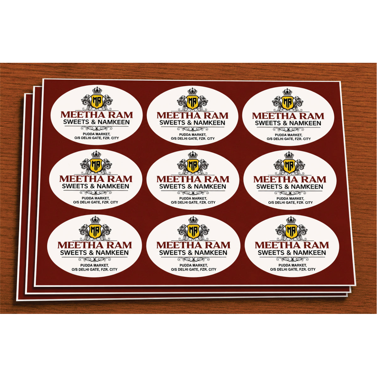 CUSTOM STICKER SW 30 | 100 SHEETS