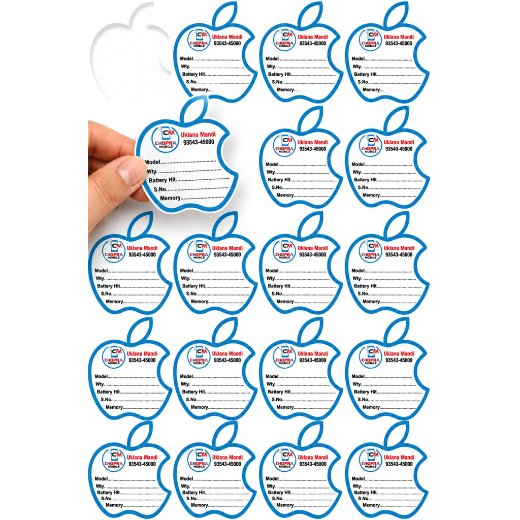 CUSTOM STICKER MO 31| 100 SHEETS