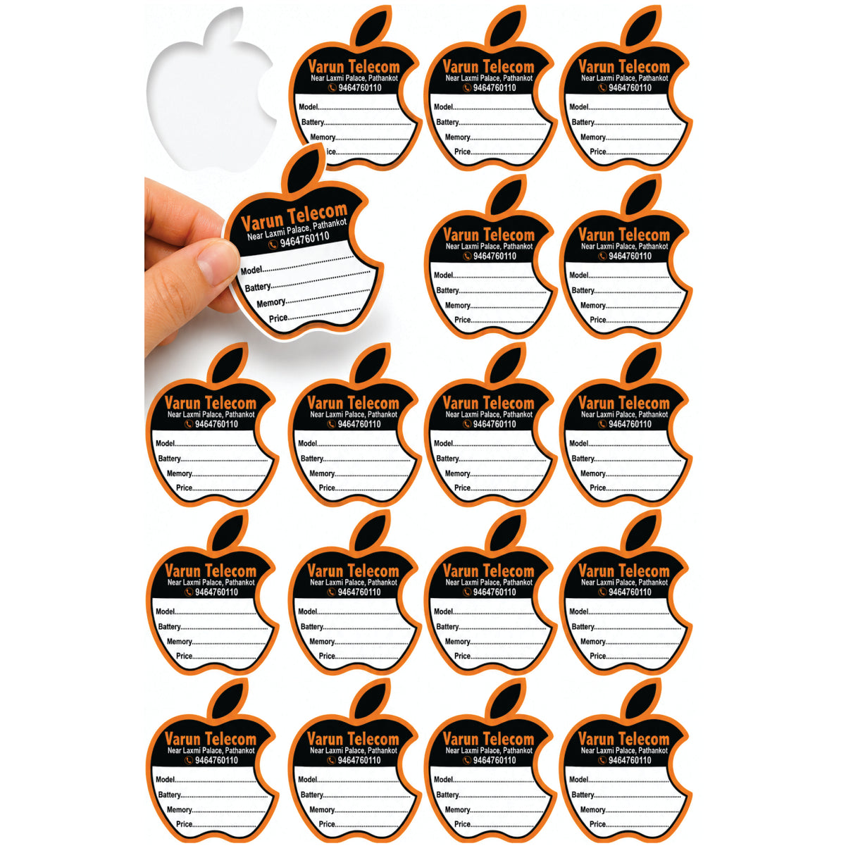 CUSTOM STICKER MO 32| 100 SHEETS
