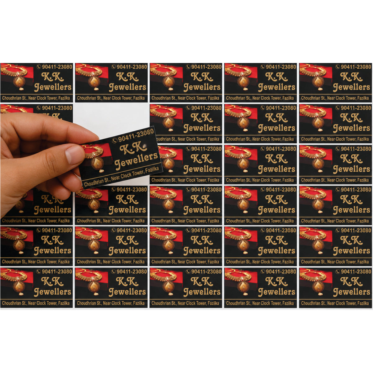 CUSTOM STICKER JE 33 | 100 SHEETS