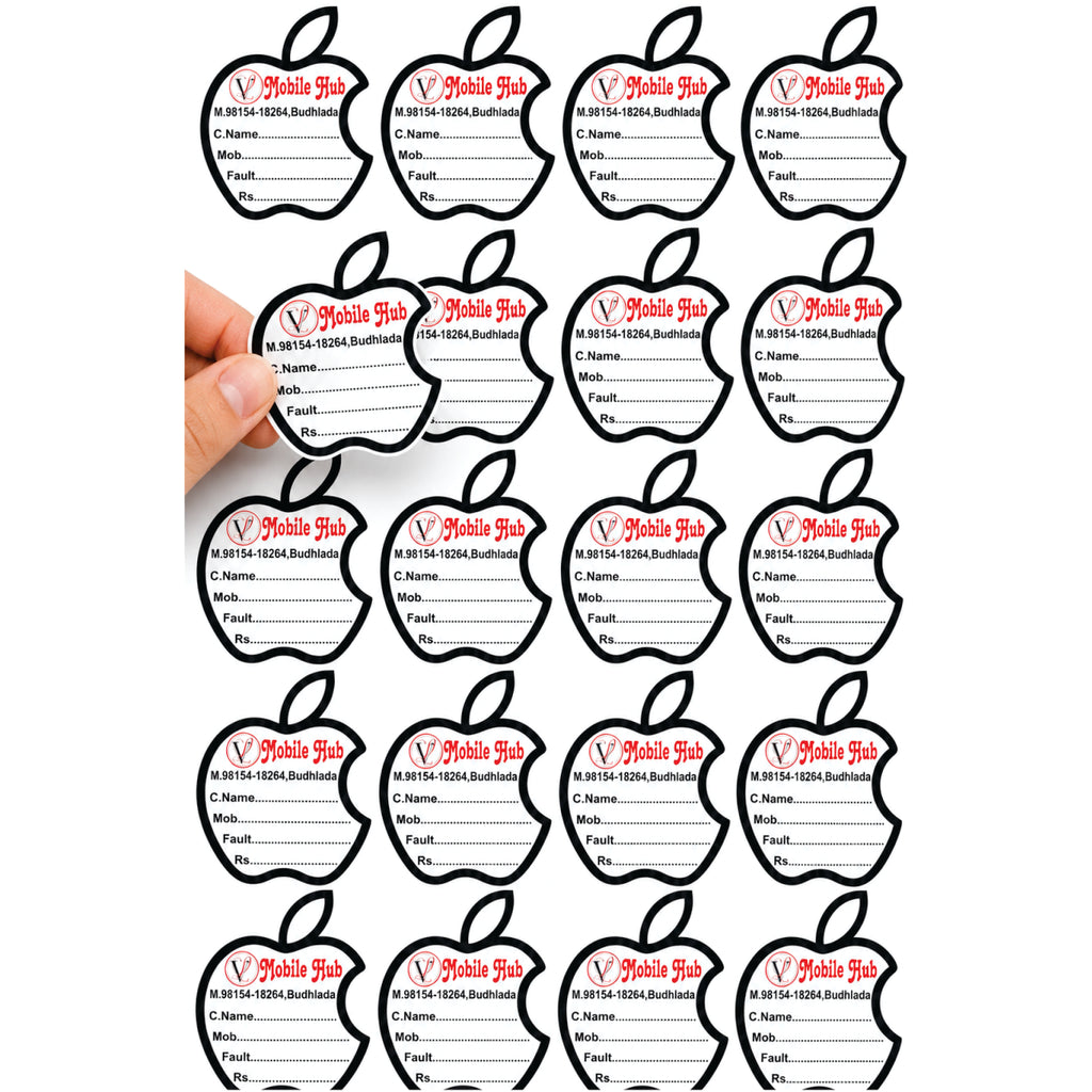 CUSTOM STICKER MO 34| 100 SHEETS