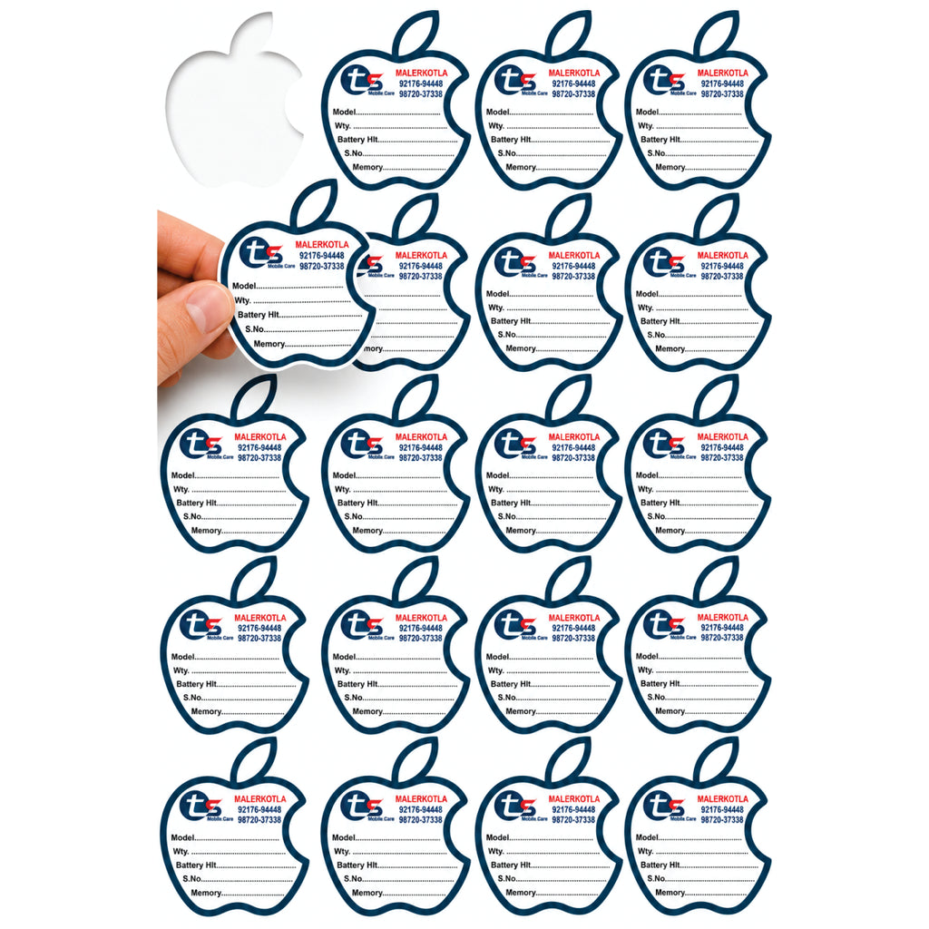 CUSTOM STICKER MO 35| 100 SHEETS