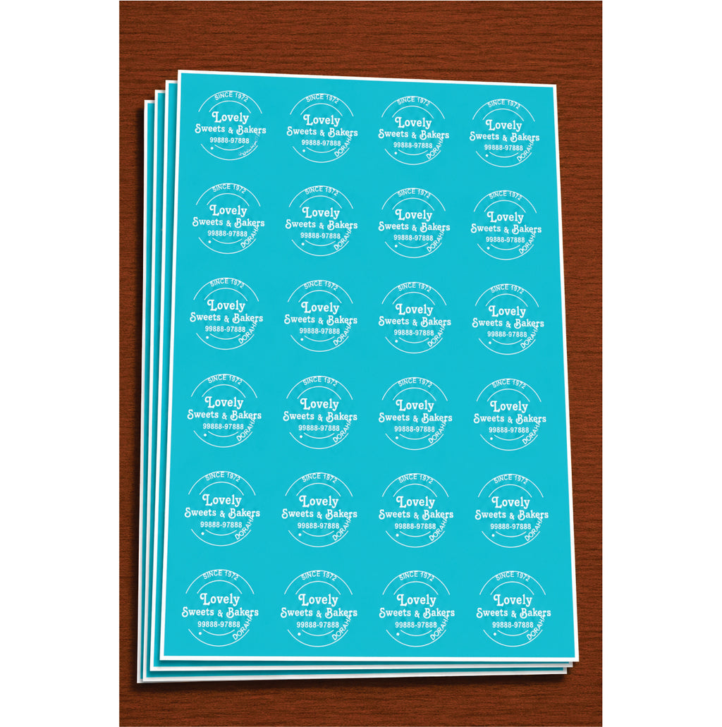 CUSTOM STICKER SW 39 | 100 SHEETS