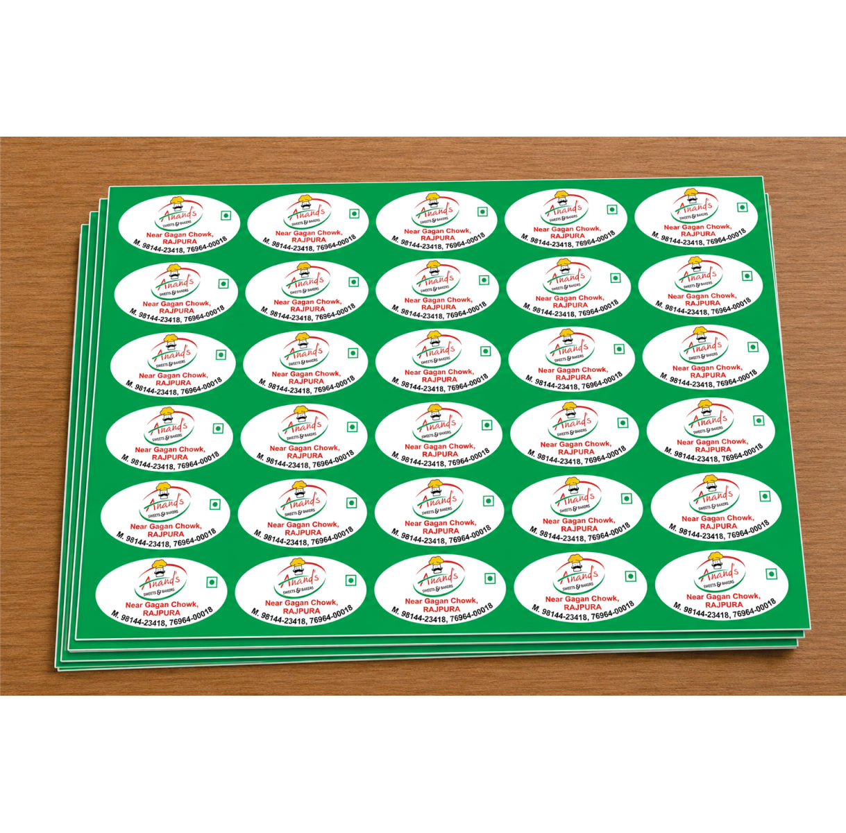 CUSTOM STICKER SW 03 | 100 SHEETS