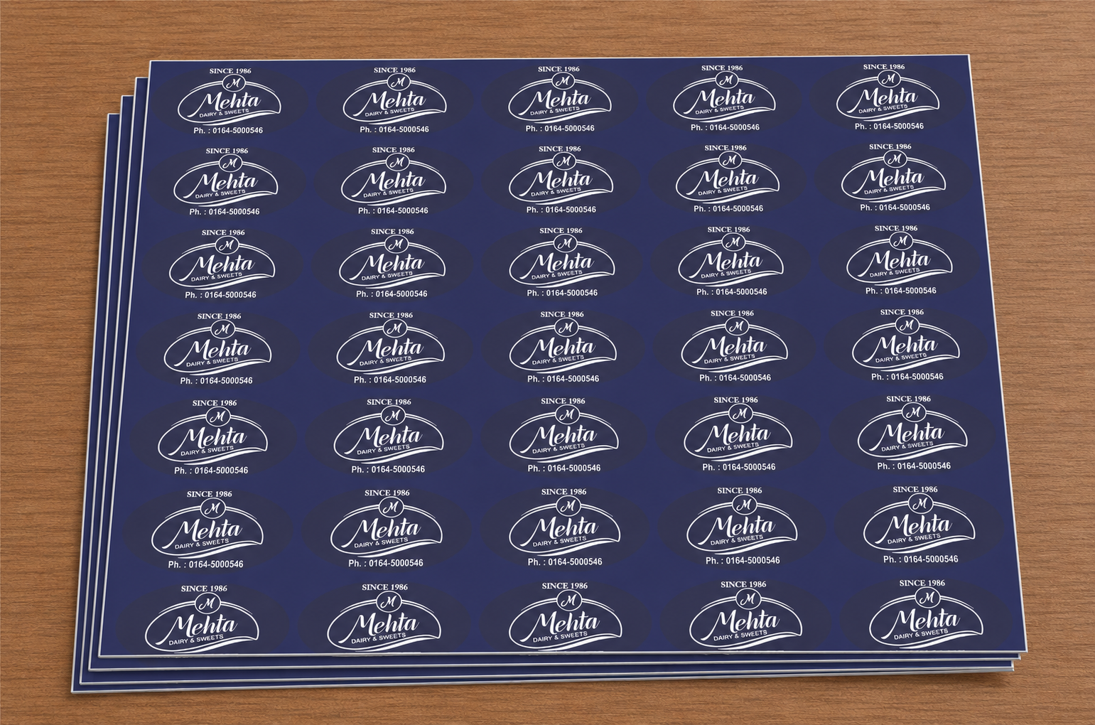 CUSTOM STICKER S 04| 100 SHEETS