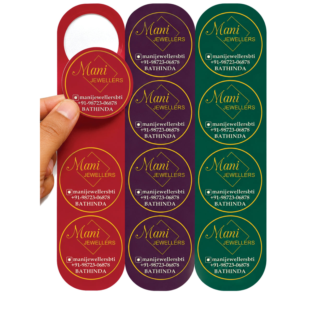 CUSTOM STICKER JE 40 | 100 SHEETS