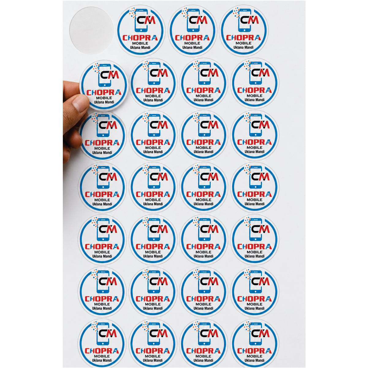 CUSTOM STICKER MO 41| 100 SHEETS