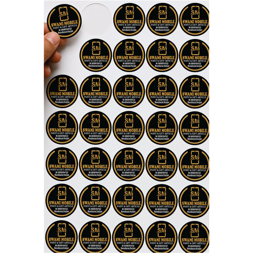 CUSTOM STICKER MO 42| 100 SHEETS