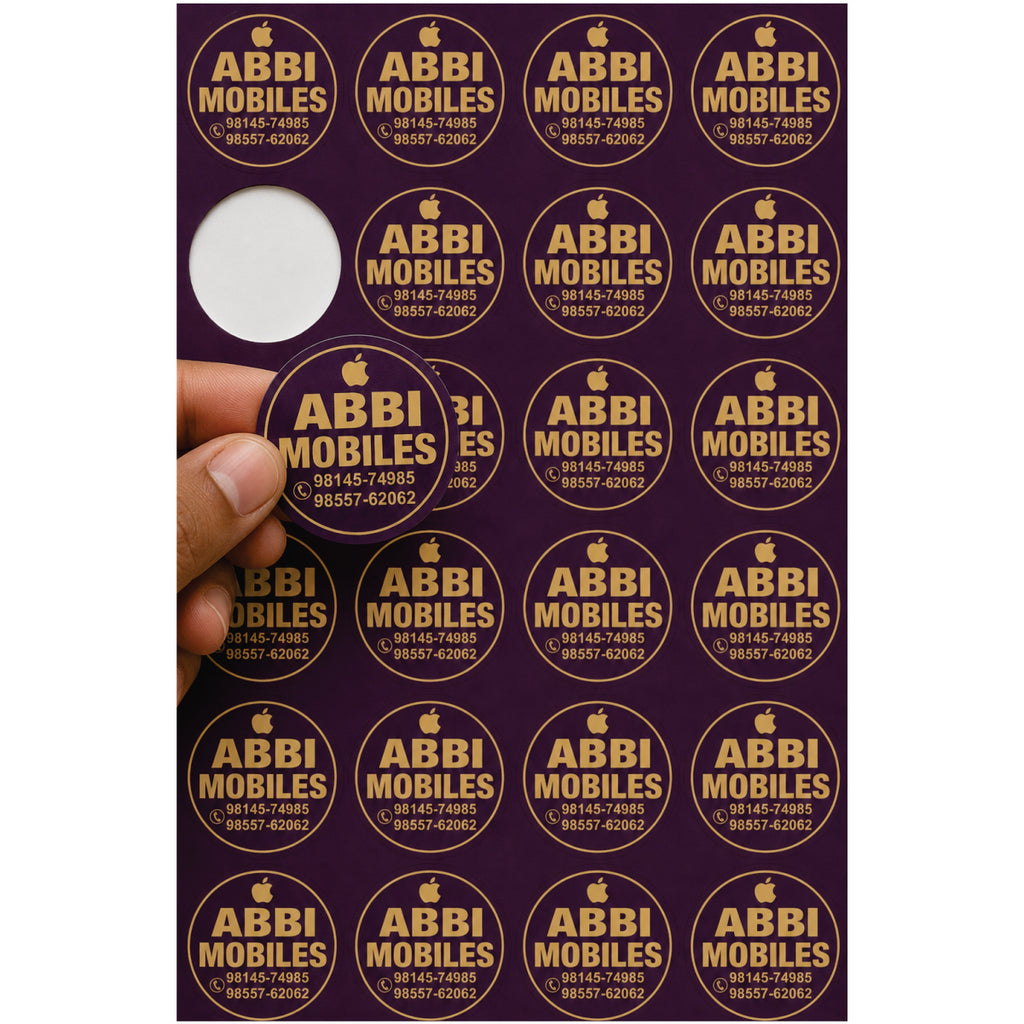 CUSTOM STICKER MO 47| 100 SHEETS