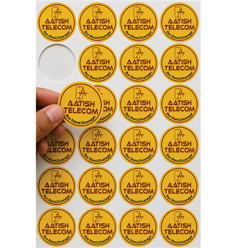 CUSTOM STICKER MO 49| 100 SHEETS