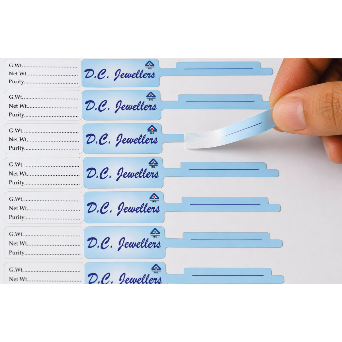 CUSTOM STICKER JE 04 | 100 SHEETS