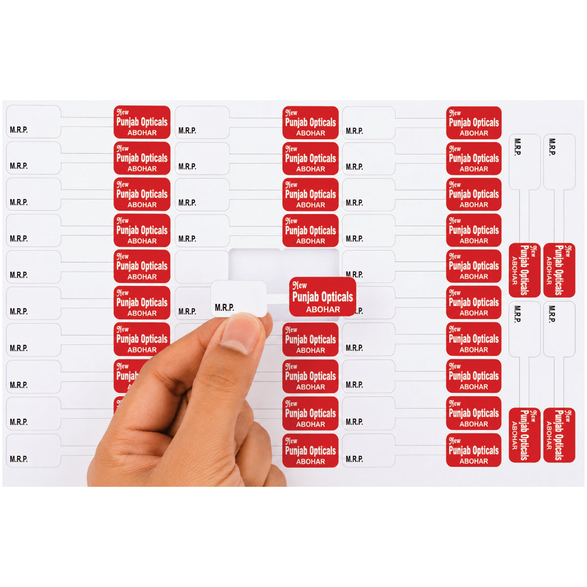 CUSTOM STICKER OP 04 | 100 SHEETS