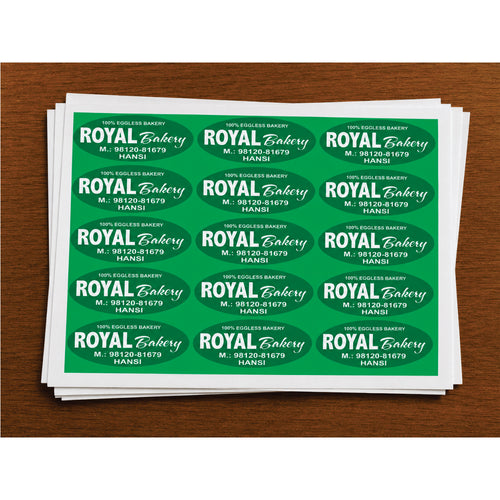 CUSTOM STICKER BK 58| 100 SHEETS