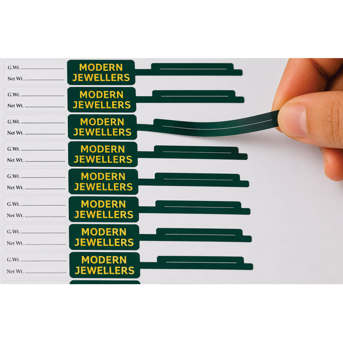 CUSTOM STICKER JE 05 | 100 SHEETS