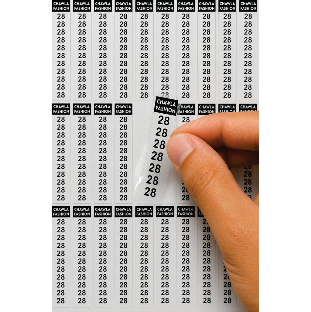 CUSTOM STICKER TRANSPARENT  005