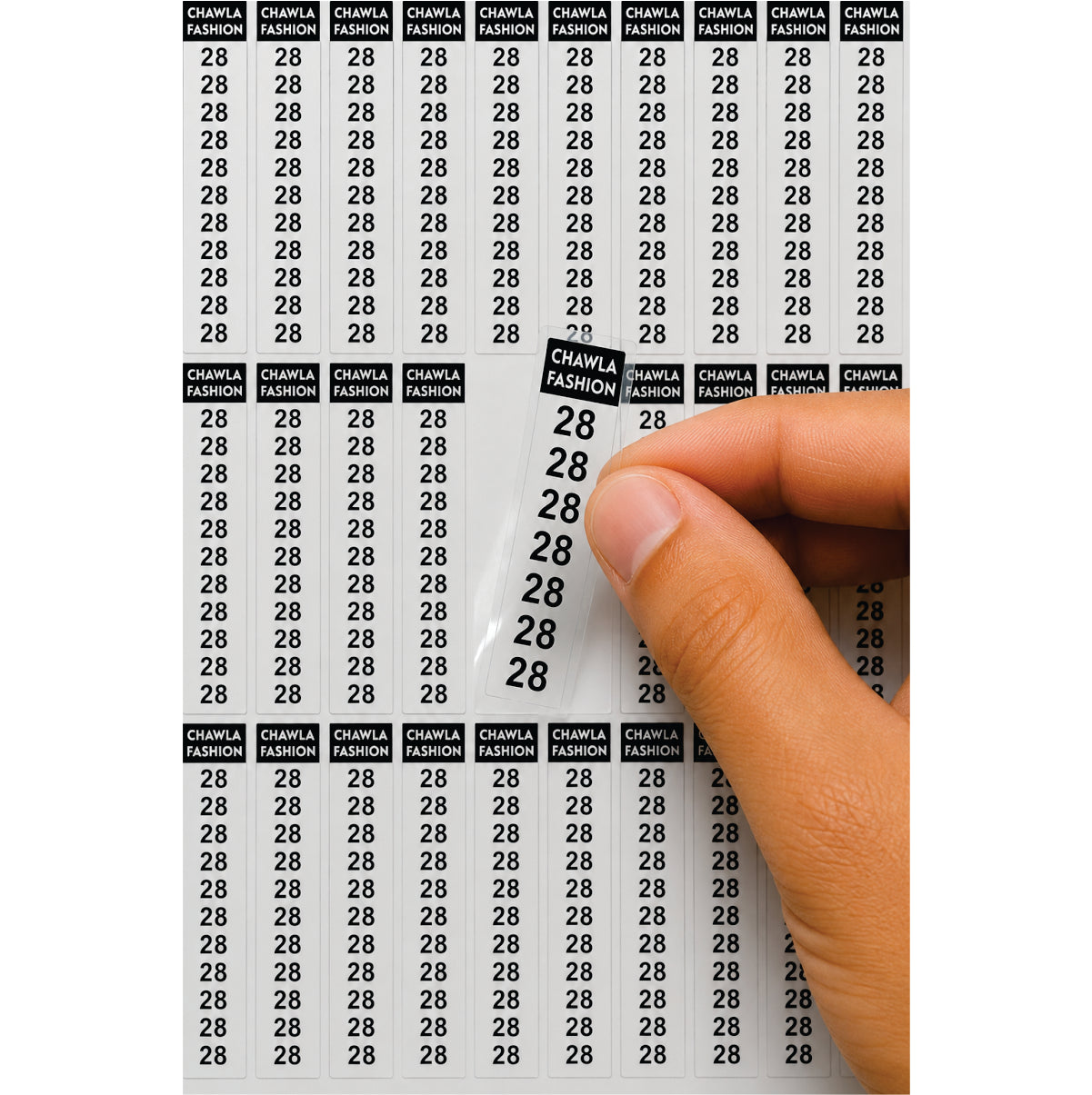 CUSTOM STICKER TRANSPARENT  005