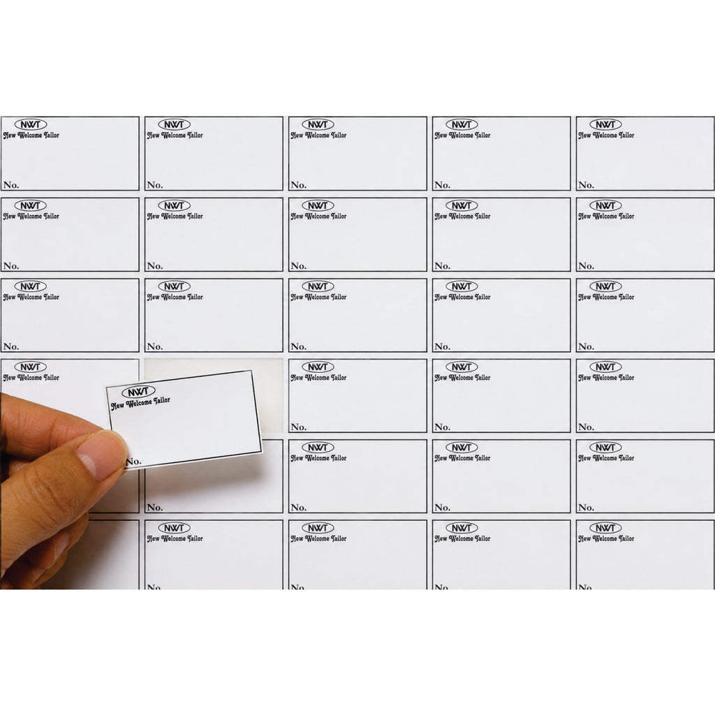 CUSTOM STICKER TA 05| 100 SHEETS