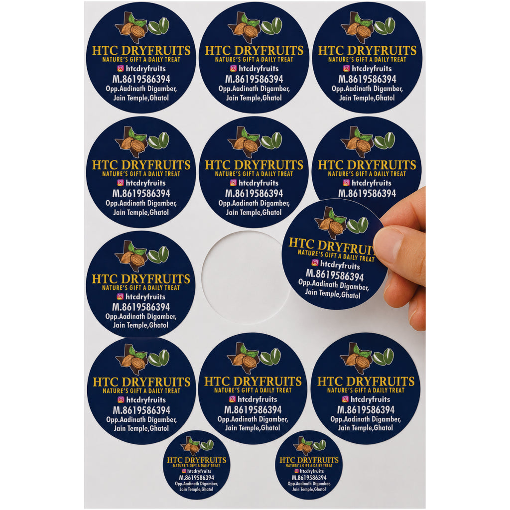 CUSTOM STICKER GR 06| 100 SHEETS