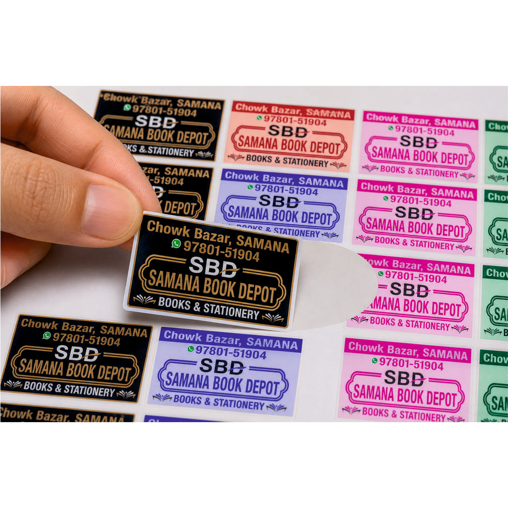 CUSTOM STICKER Bo 06| 100 SHEETS