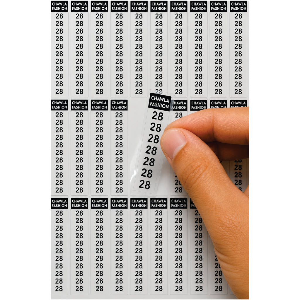CUSTOM STICKER TRANSPARENT  006