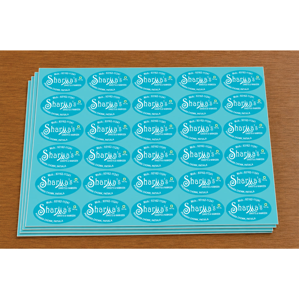 CUSTOM STICKER SW 07 | 100 SHEETS